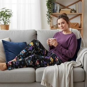 Nickelodeon Rugrats plush jogger pajama pants size medium (8/10)